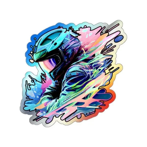 STARE HOLOGRAPH STICKER