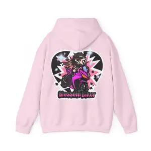 BlossomBiker Classic Hoodie (Back Design)