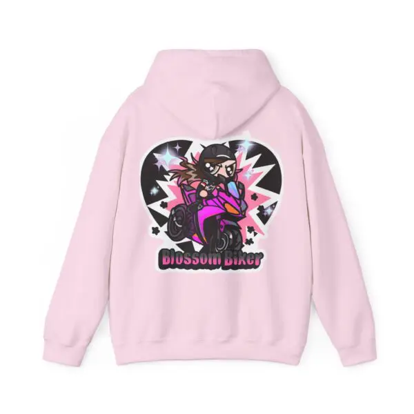 BlossomBiker Classic Hoodie (Back Design)