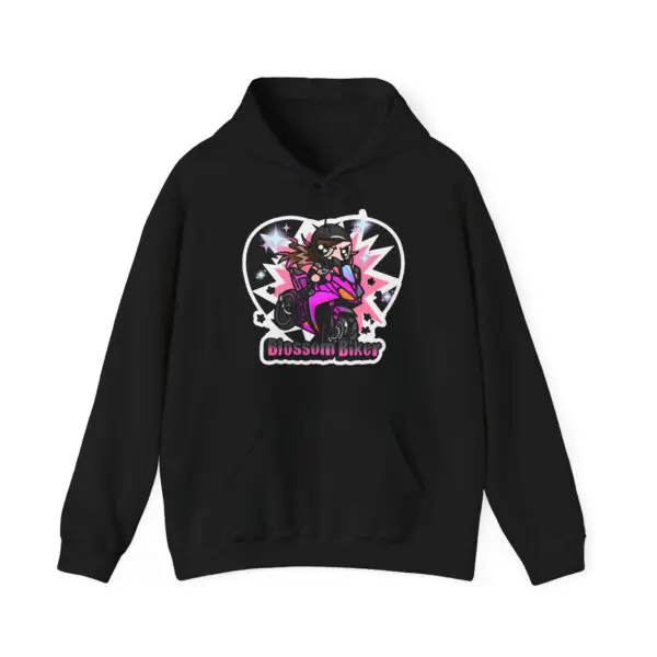 BlossomBiker Classic Hoodie (Front Design) - Image 9