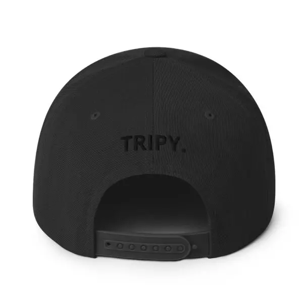 TRIPY Simple Snapback (Pink Text) - Image 3