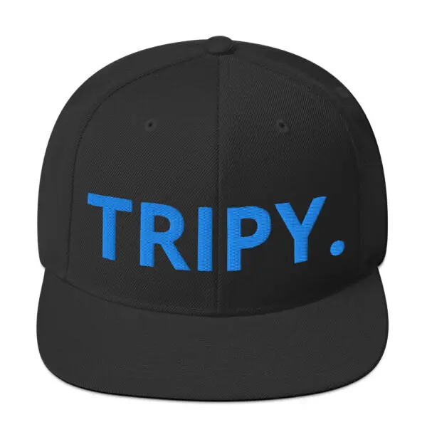 TRIPY Simple Snapback (Blue Text) - Image 2