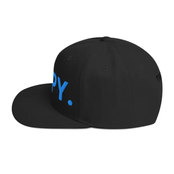 TRIPY Simple Snapback (Blue Text) - Image 4