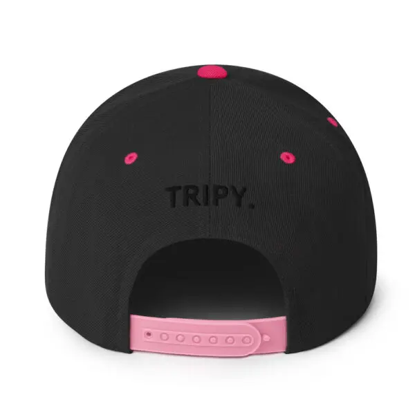 TRIPY Simple Snapback (Pink Text) - Image 6