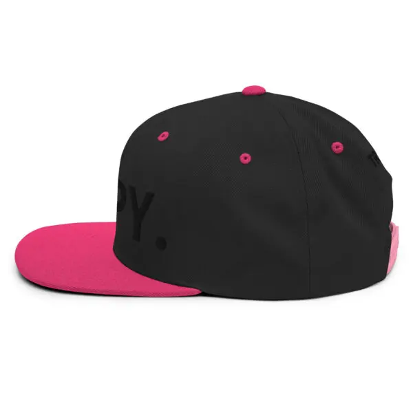 TRIPY Simple Snapback (Black Text) - Image 10