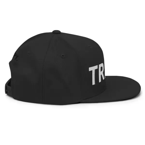 TRIPY Simple Snapback (White Text) - Image 6