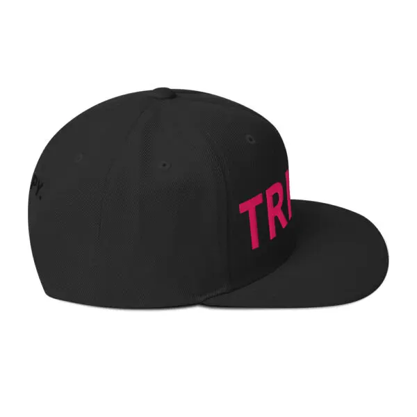 TRIPY Simple Snapback (Pink Text) - Image 5