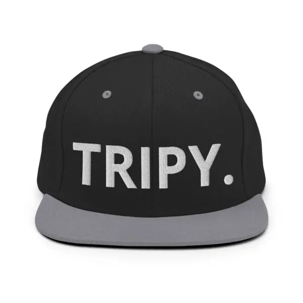 TRIPY Simple Snapback (White Text) - Image 19