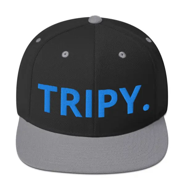 TRIPY Simple Snapback (Blue Text) - Image 9