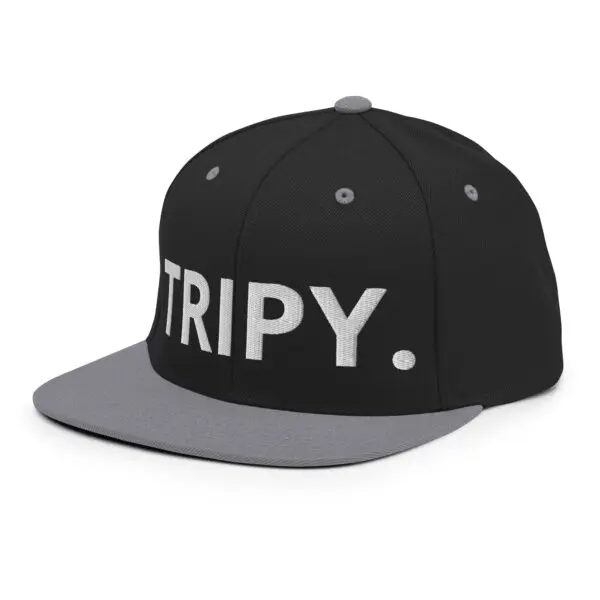 TRIPY Simple Snapback (White Text) - Image 21