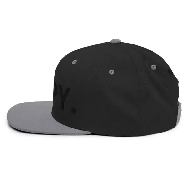 TRIPY Simple Snapback (Black Text) - Image 22