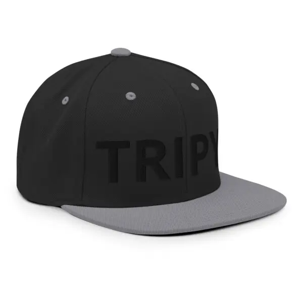 TRIPY Simple Snapback (Black Text) - Image 23