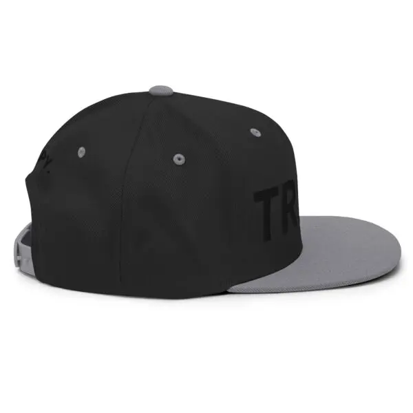 TRIPY Simple Snapback (Black Text) - Image 24