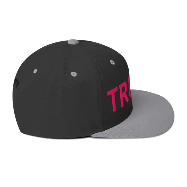 TRIPY Simple Snapback (Pink Text) - Image 12