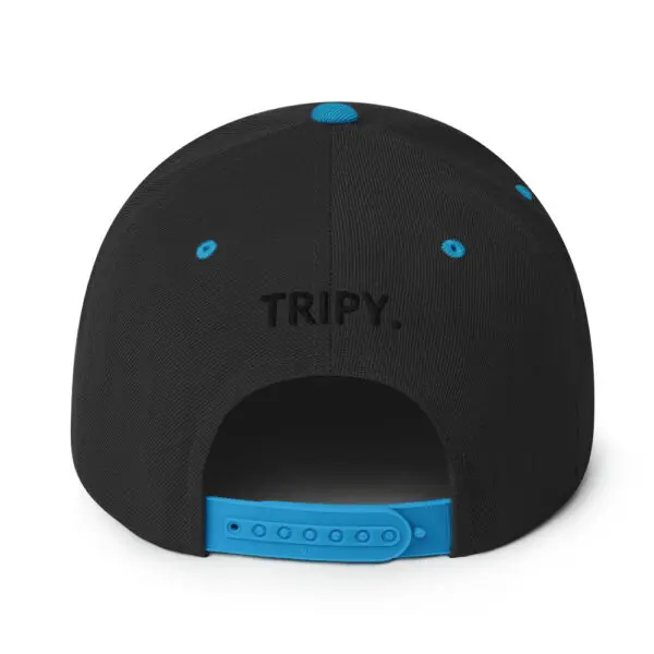 TRIPY Simple Snapback (Blue Text) - Image 6