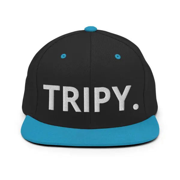 TRIPY Simple Snapback (White Text) - Image 13