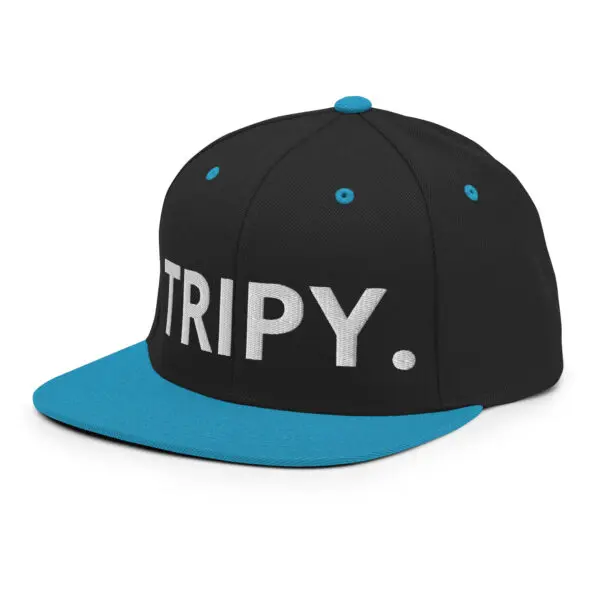 TRIPY Simple Snapback (White Text) - Image 15