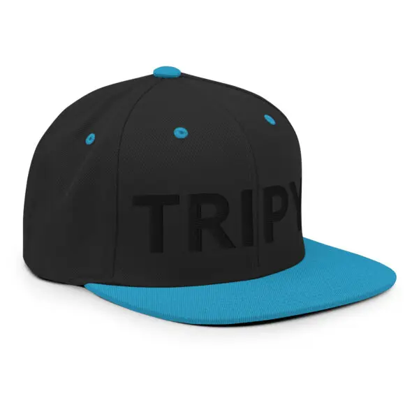 TRIPY Simple Snapback (Black Text) - Image 17