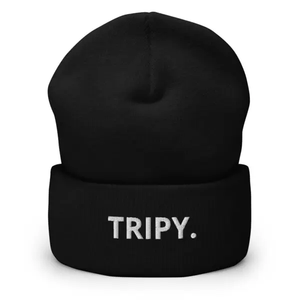 TRIPY Simple Beanie (White Text) - Image 2