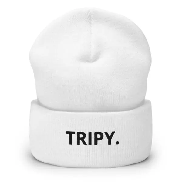 TRIPY Simple Beanie (Black Text) - Image 3