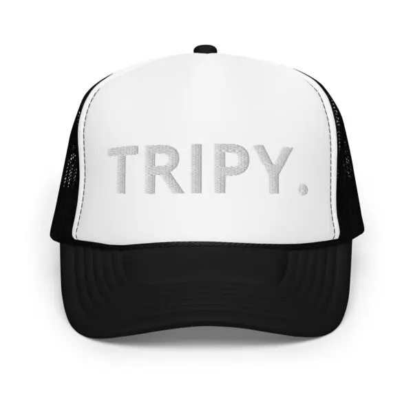 TRIPY Simple Trucker Cap (White Text)