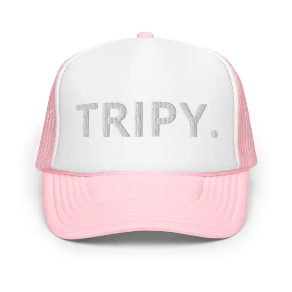 TRIPY Simple Trucker Cap (White Text) - Image 5