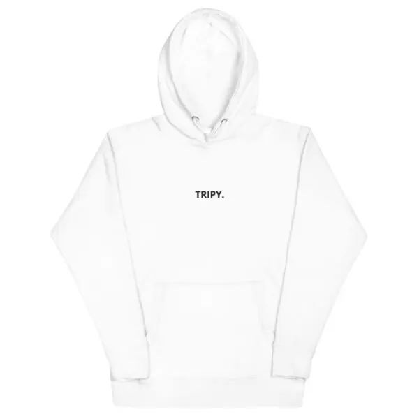 TRIPY Simple Hoodie (Black Text)