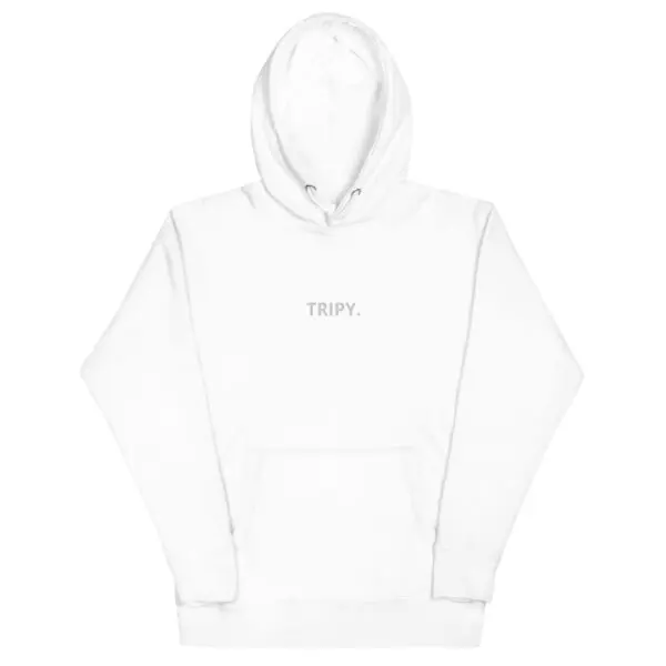 TRIPY Simple Hoodie (White Text) - Image 2