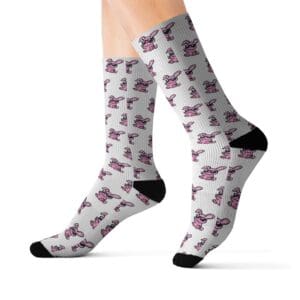 ThePinkMotoBun Socks